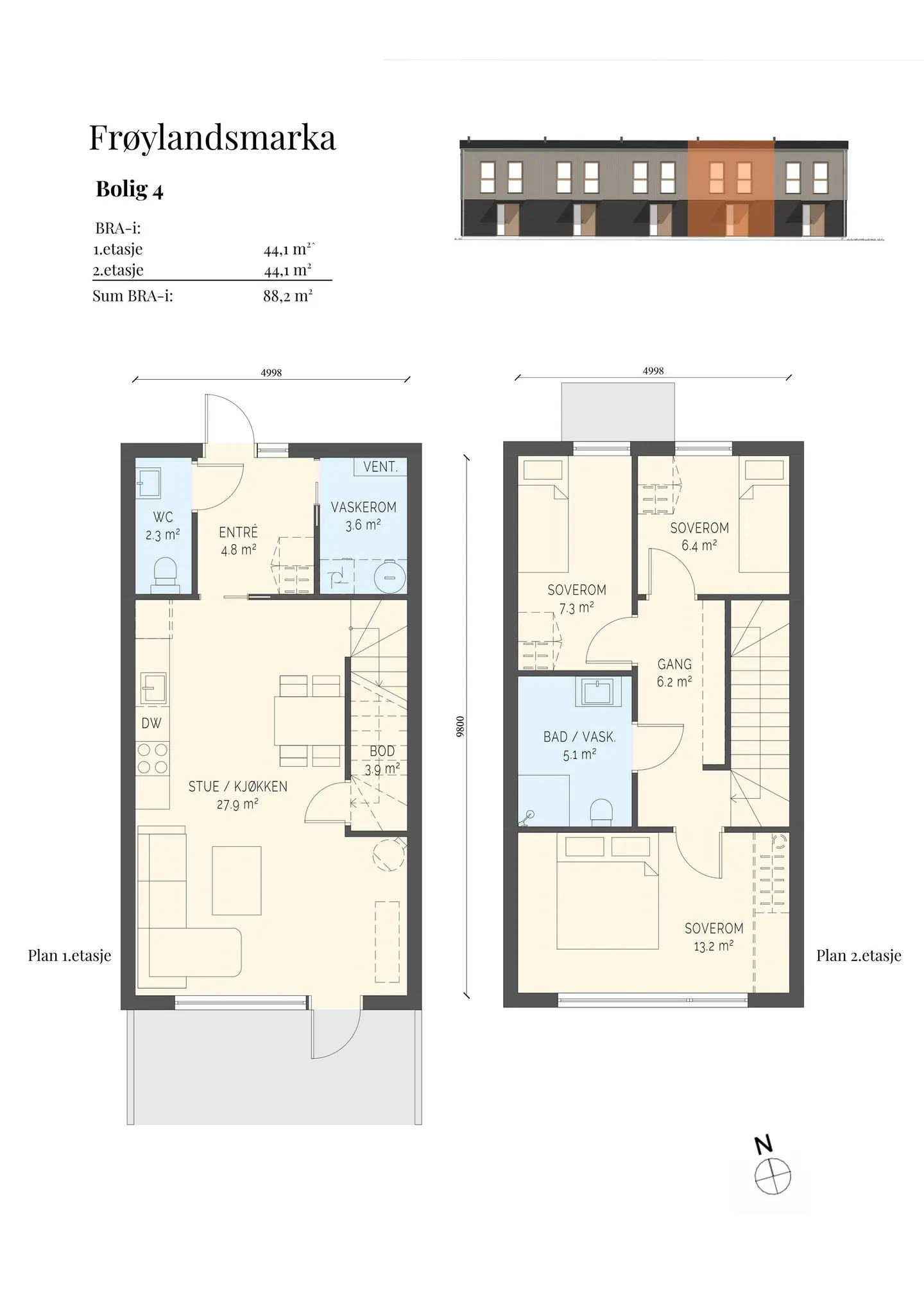 Plantegning Bolig 4